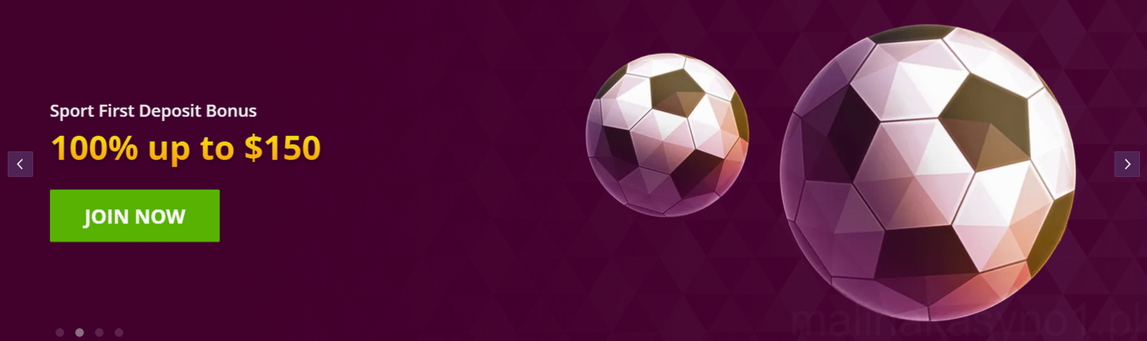 Malina Casino Bonus Powitalny